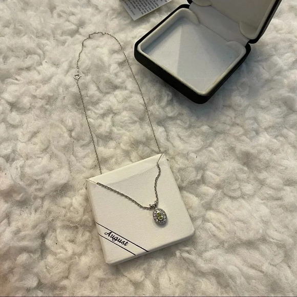 Kelly Waters August Birthstone Necklace, silver - Picture 4 of 10